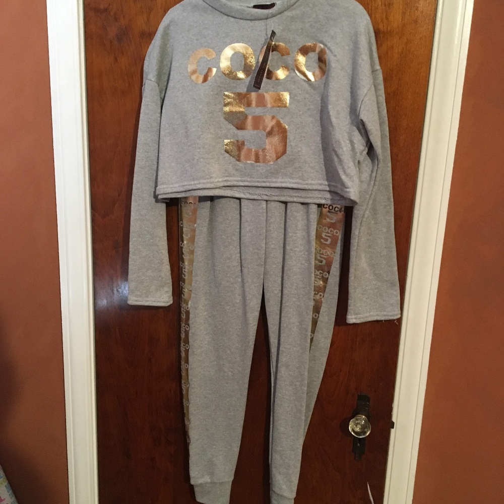 2 Piece Sweat Suit